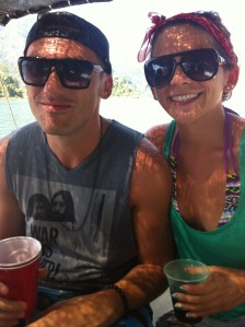 Heading to the bungalows