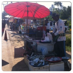 Seafood vendor