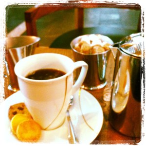 Classy coffee in the Dubai airport 